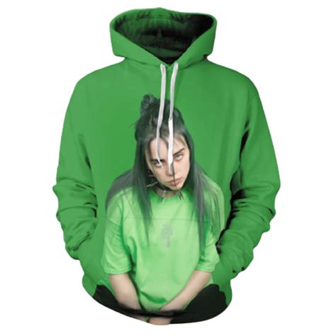 billie eilish vinyl hoodie